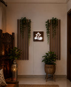 Divine Ganesha RGB Wall Light – 12 Inch Smart LED Spiritual Wall Décor with App Control & Music Sync