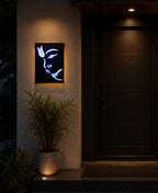 Lord Venkateswara Balaji RGB Wall Light – 12 x 16 Inch Smart LED Wooden Spiritual Wall Décor with App Control & Music Sync
