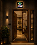 Divine Ganesha RGB Wall Light – 12 Inch Smart LED Spiritual Wall Décor with App Control & Music Sync