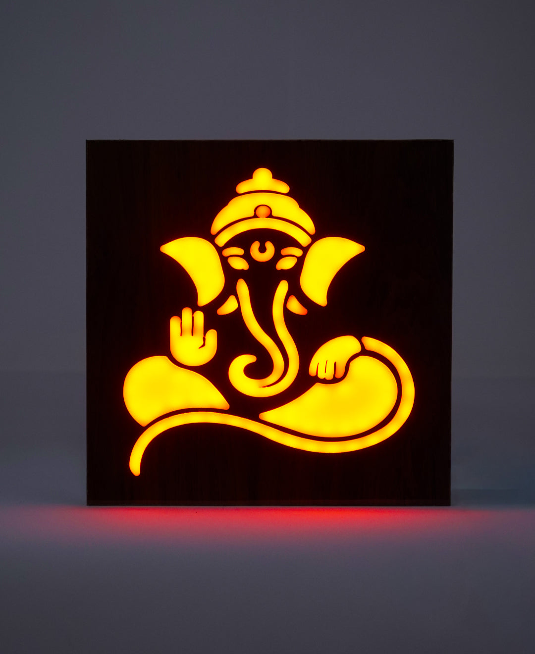 Divine Ganesha RGB Wall Light – 12 Inch Smart LED Spiritual Wall Décor with App Control & Music Sync