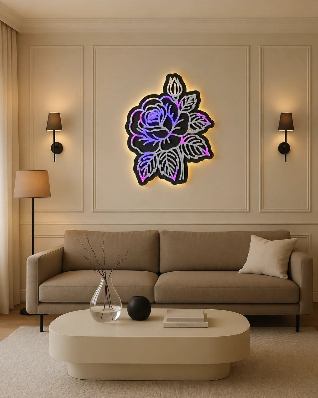 Flower Designed MAG Panel