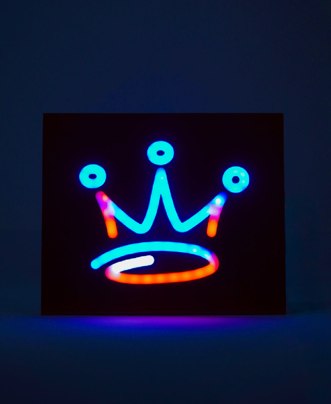 RGB Crown Wall Light – 12 x 10 Inch Smart LED Decorative Wall Décor with App Control & Music Sync