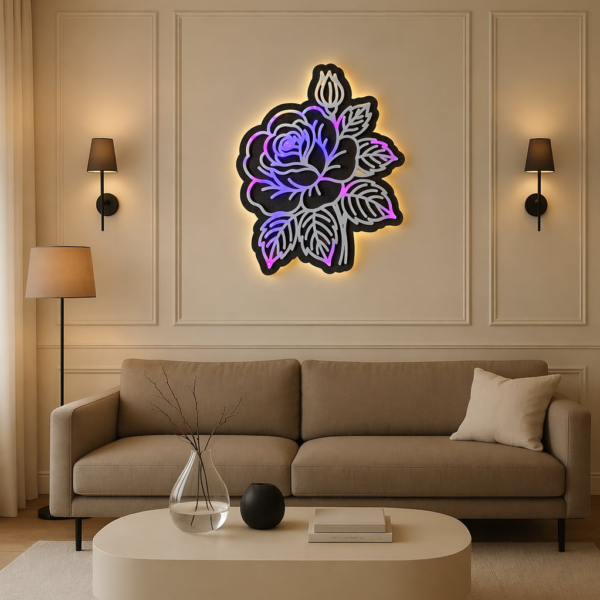 Flower Designed MAG Panel